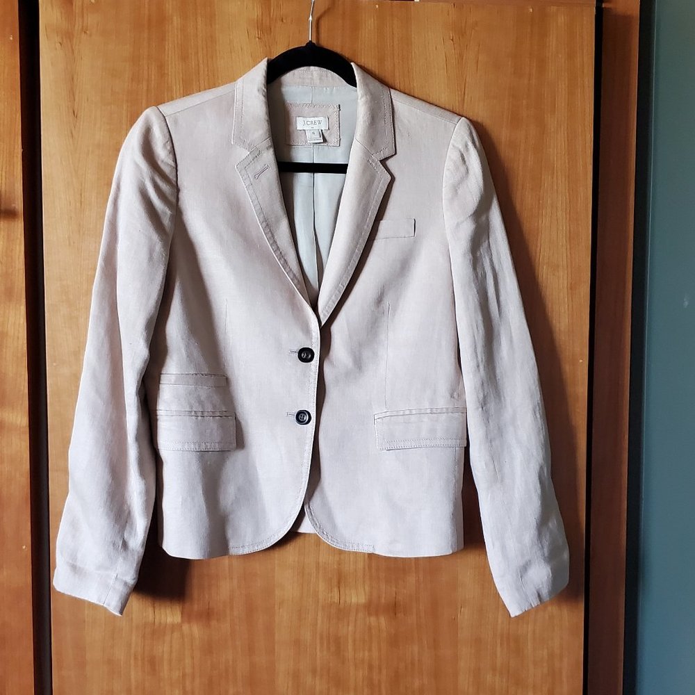 J. Crew Factory Linen Jacket
